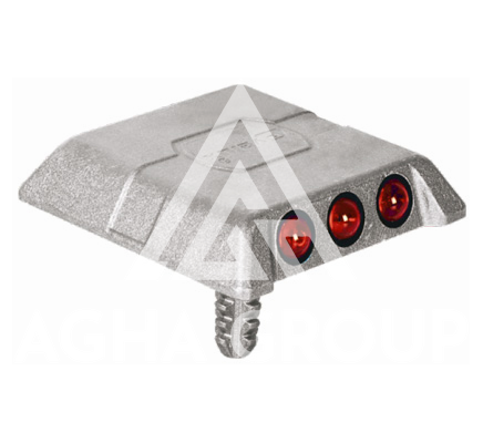 ROAD MARKERS WITH CAT EYES AND REFLECTOR